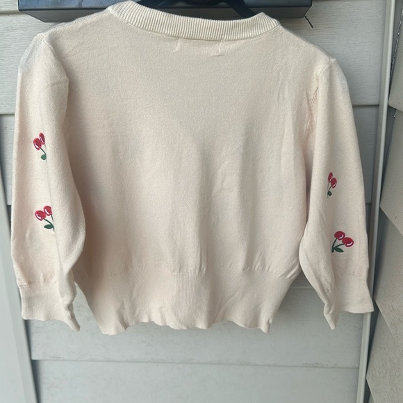 Women's Belle Poque Cardigan Sweater, Size Medium - Picture 6 of 11